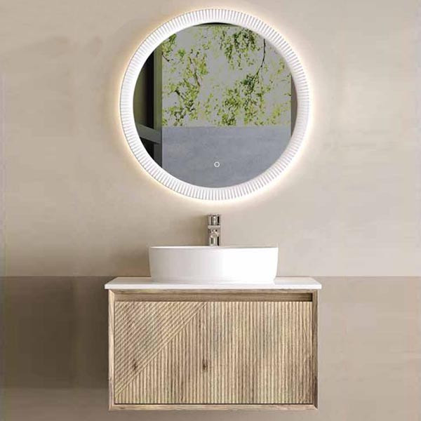Gloria Zizanio 60 Beige 806050 Έπιπλο Μπάνιου PVC Αδιάβροχο