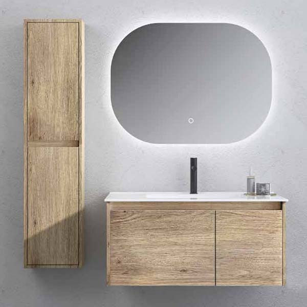 Gloria Emilia 80 Beige 808050 Έπιπλο Μπάνιου PVC Αδιάβροχο