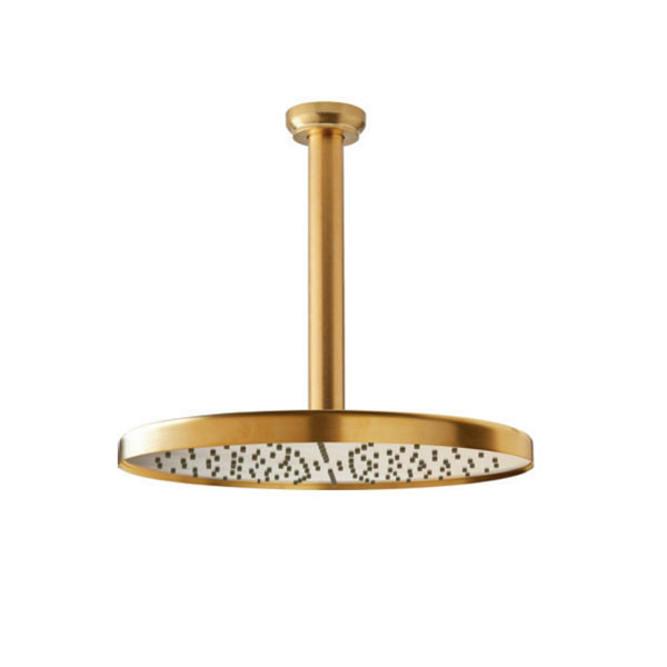 Armando Vicario Lumiere Gold Brushed 800843-201 + 800846-201 Κεφαλή & Μπράτσο Ντους