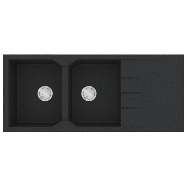 Sanitec Ultra 800 Grafite Νεροχύτης Γρανίτης Ένθετος