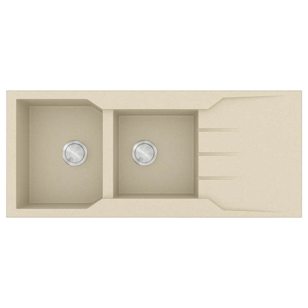 Sanitec Ultra 802 Ocra Νεροχύτης Γρανίτης Ένθετος