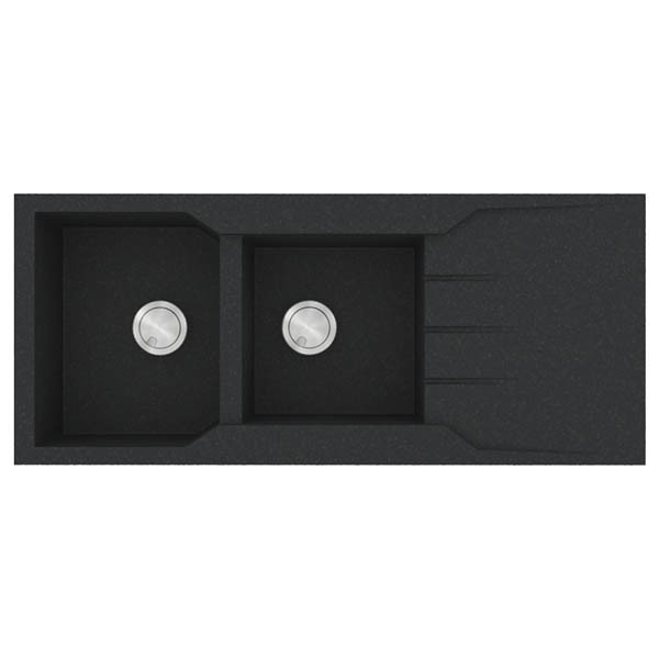 Sanitec Ultra 801 Grafite Νεροχύτης Γρανίτης Ένθετος