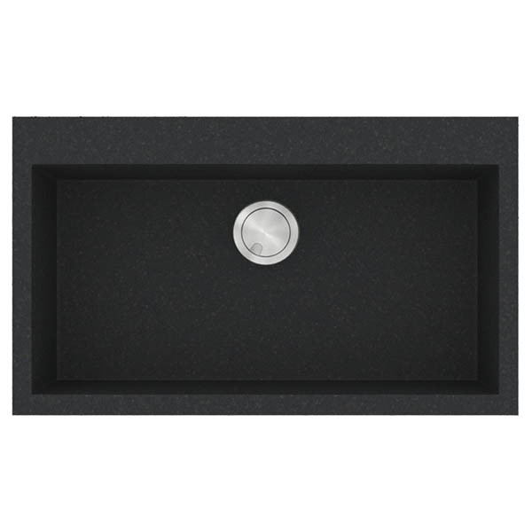 Sanitec Ultra 808 Grafite Νεροχύτης Γρανίτης Ένθετος