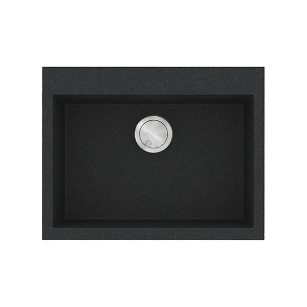 Sanitec Ultra 809 Grafite Νεροχύτης Γρανίτης Ένθετος