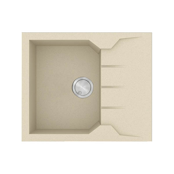 Sanitec Ultra 812 Ocra Νεροχύτης Γρανίτης Ένθετος