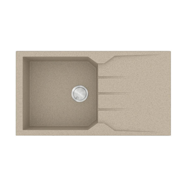 Sanitec Ultra 814 Sabbia Νεροχύτης Γρανίτης Ένθετος