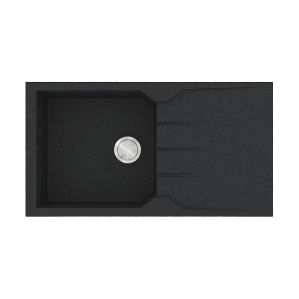 Sanitec Ultra 814 Grafite Νεροχύτης Γρανίτης Ένθετος