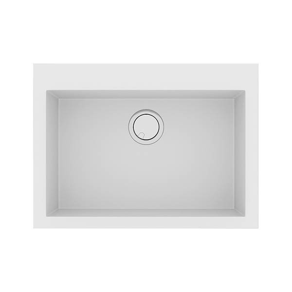 Sanitec Ultra 815 Bianco Νεροχύτης Γρανίτης Ένθετος