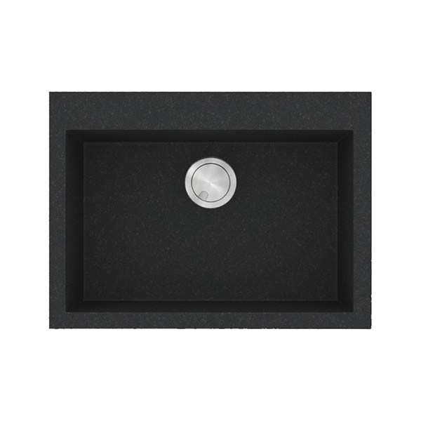 Sanitec Ultra 815 Grafite Νεροχύτης Γρανίτης Ένθετος