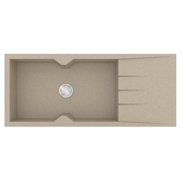 Sanitec Ultra 817 Sabbia Νεροχύτης Γρανίτης Ένθετος