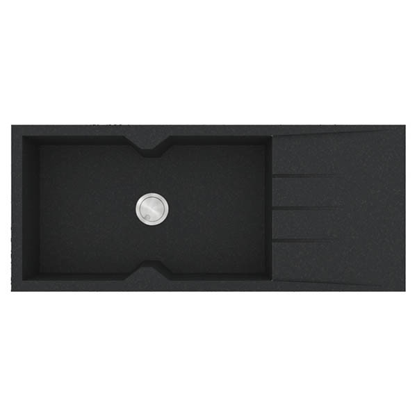 Sanitec Ultra 817 Grafite Νεροχύτης Γρανίτης Ένθετος