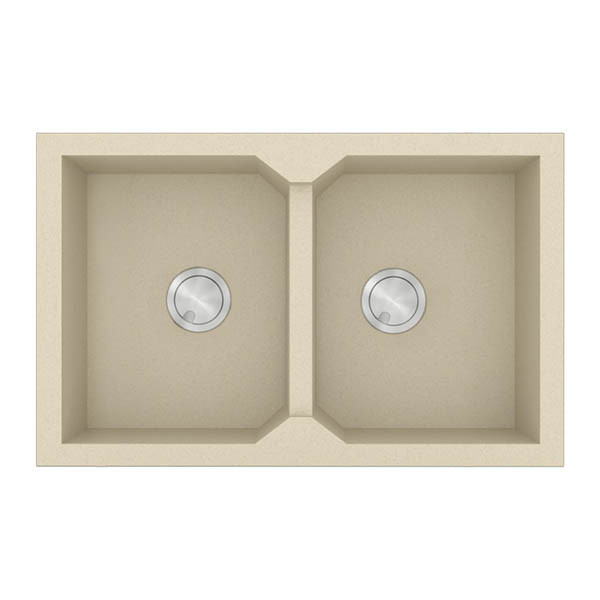 Sanitec Ultra 818 Ocra Νεροχύτης Γρανίτης Ένθετος