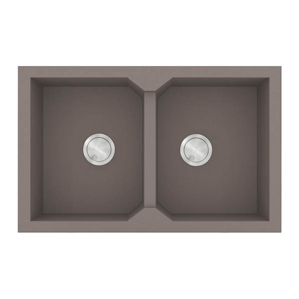 Sanitec Ultra 818 Sienna Νεροχύτης Γρανίτης Ένθετος