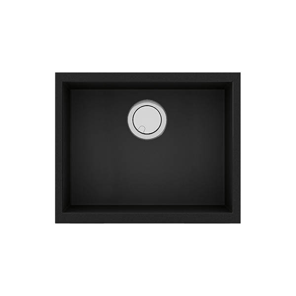 Sanitec Ultra 819 Nero Νεροχύτης Γρανίτης Ένθετος