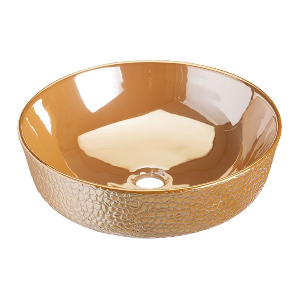 Gloria Solante 5 Gold Champange 828428 Νιπτήρας Eπικαθήμενος