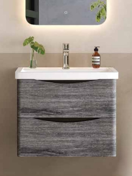 Gloria Modern 60 Grey 876048 Βάση Επίπλου Μπάνιου Με Νιπτήρα
