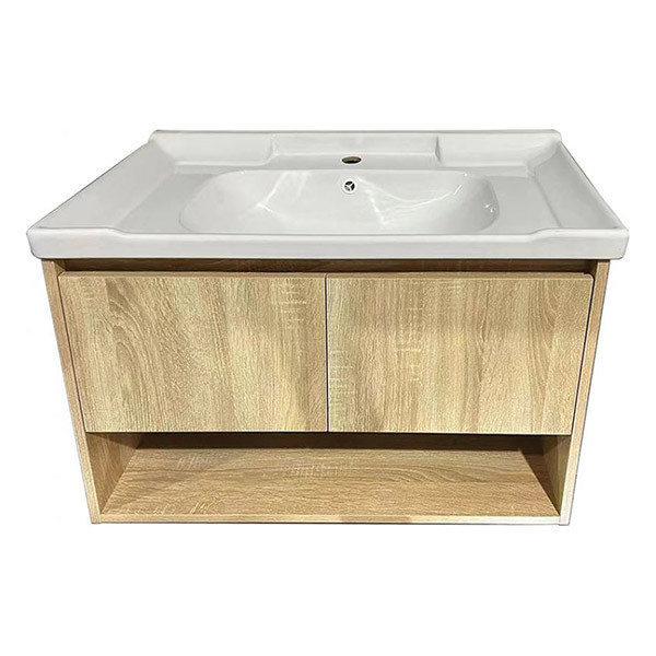Gloria Laura 80 Natural Wood 888047 Βάση Επίπλου Μπάνιου Με Νιπτήρα