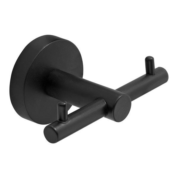 Bronze Αrt Fairmont Black Mat MH08-36-MM Άγκιστρο Διπλό