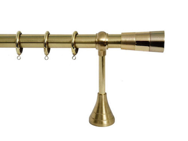 Import Σειρά Α Νο 1 Κουρτινόξυλο Ø25 Χρυσό Ματ