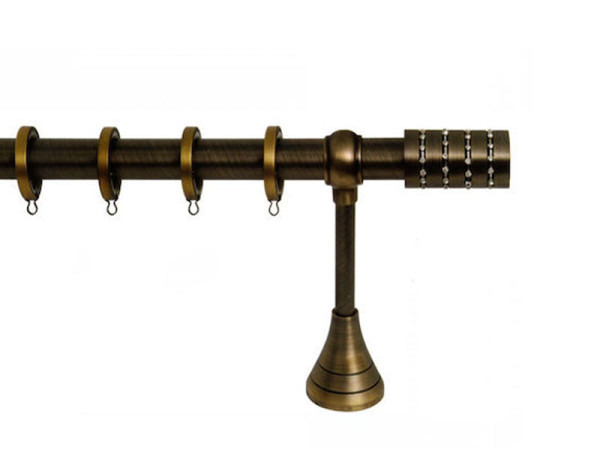 Import Σειρά Α Νο 7 Κουρτινόξυλο Ø25 Οξειδέ