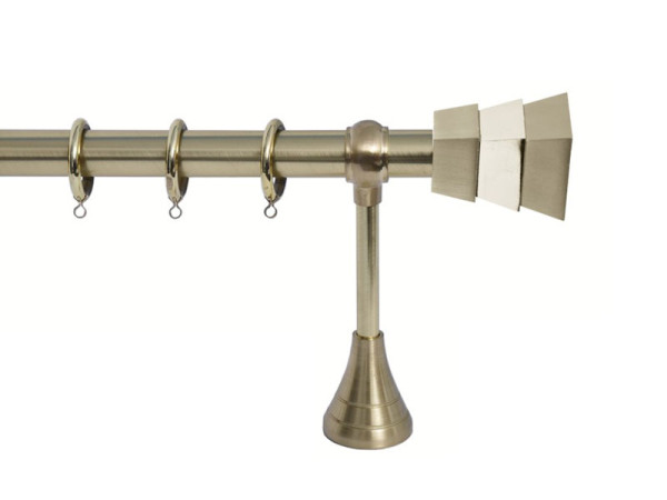 Import Σειρά Α Νο 8 Κουρτινόξυλο Ø25 Χρυσό Ματ