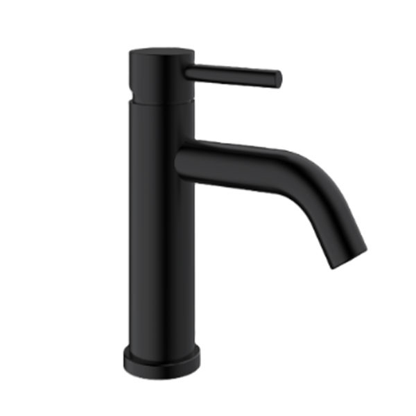 Eveberg Abacus JR Black Matt Μπαταρία Νιπτήρος Χαμηλή