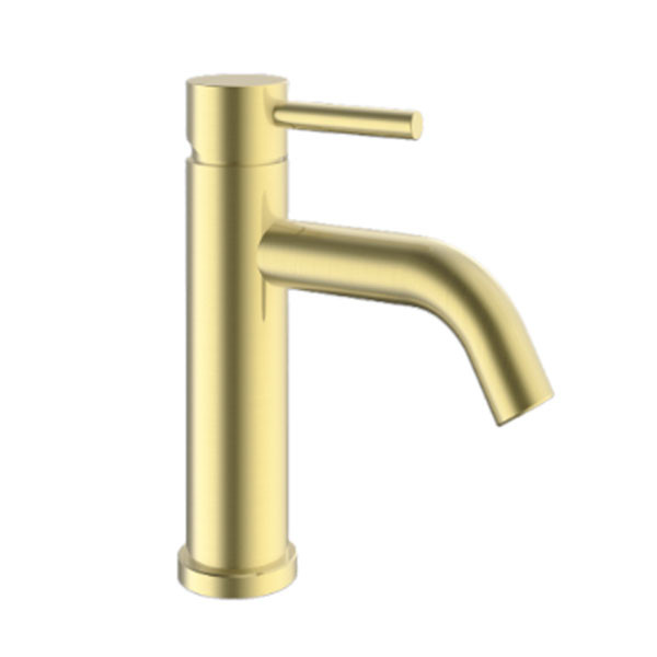 Eveberg Abacus JR Gold Matt Μπαταρία Νιπτήρος Χαμηλή