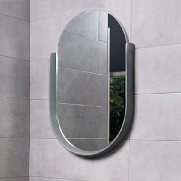 Adamidis Alfa 68 Antrachitta Mat Καθρέπτης Μπάνιου Κεραμικός