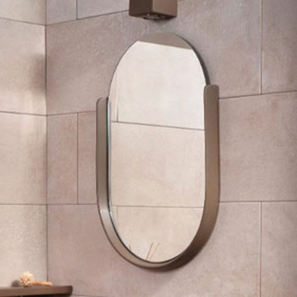 Adamidis Alfa 68 Tabacco Mat Καθρέπτης Μπάνιου Κεραμικός