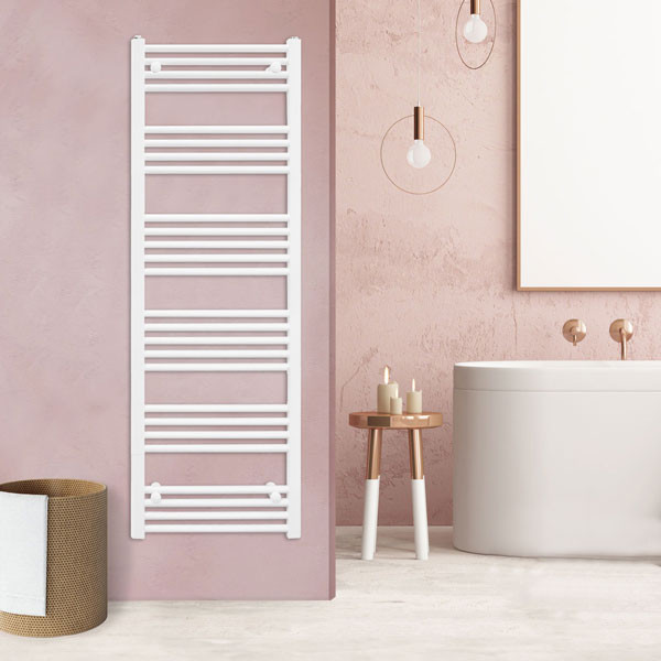 Thermo Alto ALT15040-300 Θερμαντική Πετσετοκρεμάστρα White 40 X 150