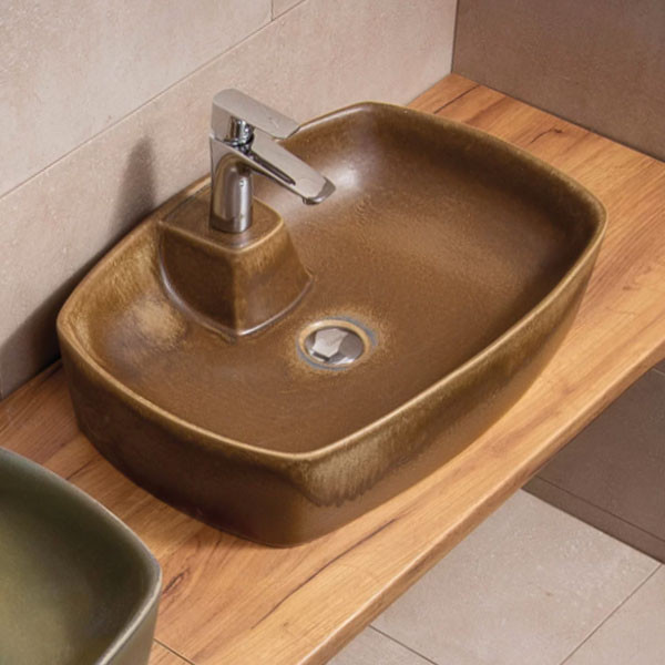 Adamidis Amorgos 60 Ammos Mat Νιπτήρας Χρωματιστός