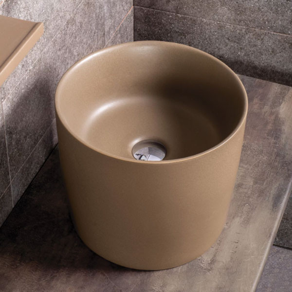 Adamidis Anafi 35 Tabacco Mat Νιπτήρας Χρωματιστός