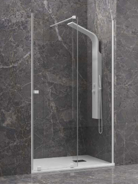 Karag Animus 400 White Καμπίνα Ντουζιέρας Τοίχο - Τοίχο