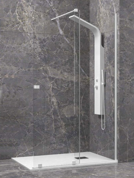 Karag Animus White Καμπίνα Παραβάν Ντουζιέρας