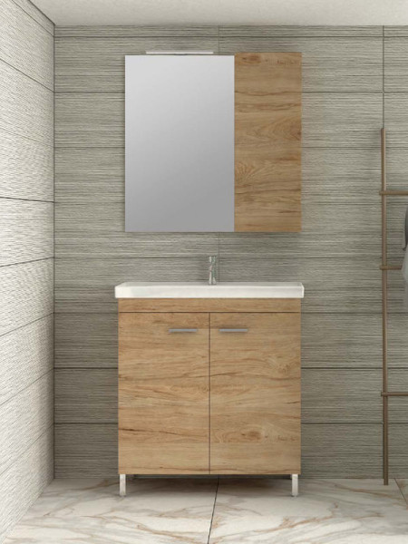 Savvopoulos Argo II 100 Έπιπλο Μπάνιου Μελαμινικό