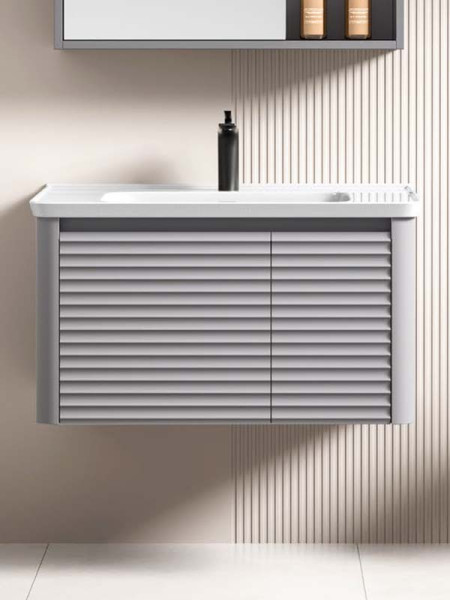 Martin Artemis 80 Light Grey Βάση Επίπλου Μπάνιου Με Νιπτήρα