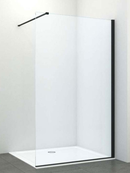 Bronze Art AW Black Καμπίνα Παραβάν Ντουζιέρας