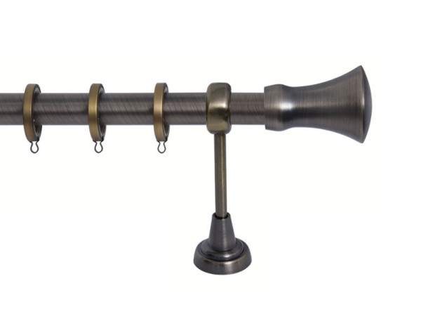 Import Σειρά Β Νο 3 Κουρτινόξυλο Ø25 Οξειδέ