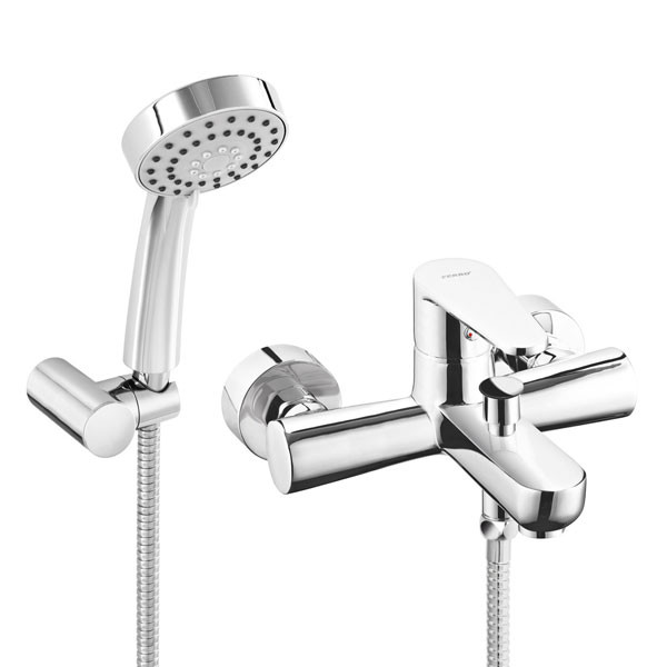 Ferro Algeo BAG11 Chrome Μπαταρία Λουτρού