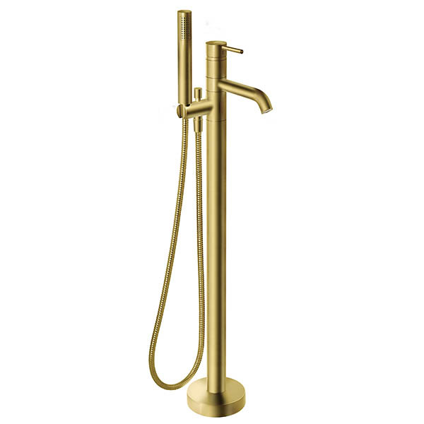 Ferro Ciriculus BCK11FBG Brushed Gold Επιδαπέδια Μπαταρία