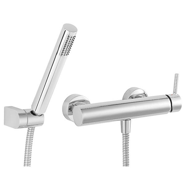 Ferro Ciriculus BCK77 Chrome Μπαταρία Ντουζιέρας