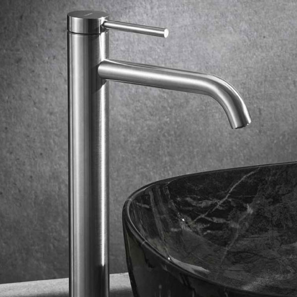 Buades Vetta Nox BD.4911031.IX Inox Μπαταρία Νιπτήρος Ψηλή