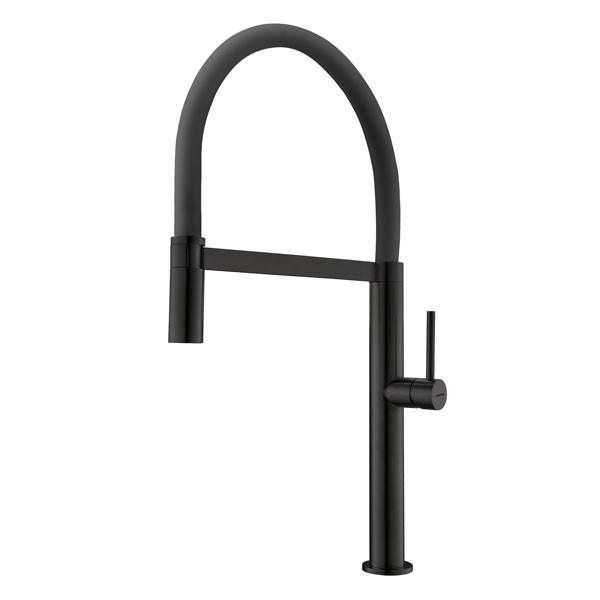 Buades Mika BD.5195421.BK Black Μπαταρία Κουζίνας Αποσπώμενη