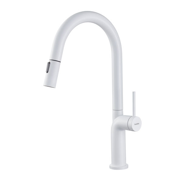 Buades Kale BD.5195431.WH White Μπαταρία Κουζίνας Αποσπώμενη