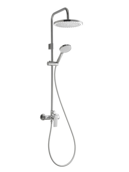 Buades Luca BD.711M012.CH Chrome Στήλη Ντους Με Μπαταρία