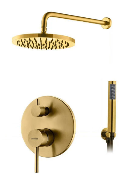 Buades Vetta BD.PAEMP25.OC Brushed Gold Σετ Εξαρτημάτων Εντοιχισμού