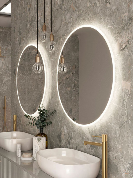 Ledimex Belgica 003/80 Καθρέπτης Μπάνιου Με LED