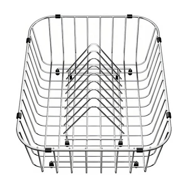 Blanco 507829 Καλάθι Inox Με Αποσπώμενη Πιατοθήκη