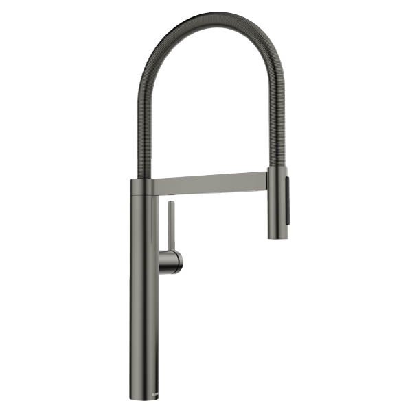 Blanco Culina-S II Satin Dark Steel 527465 Μπαταρία Κουζίνας Αποσπώμενη