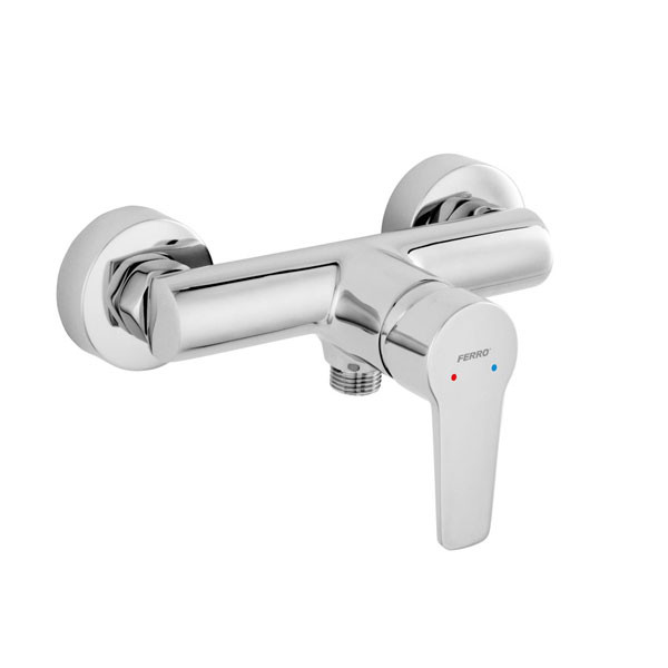 Ferro Ritto BTR7 Chrome Μπαταρία Ντουζιέρας